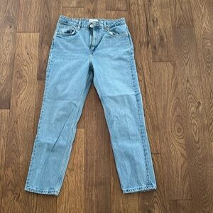 Zara mom jeans Size:8